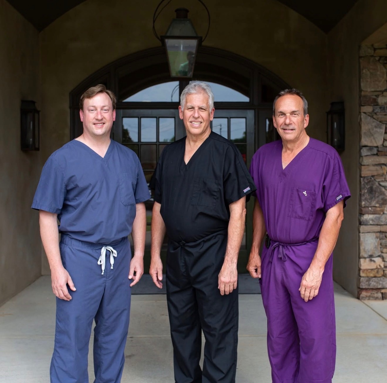 Doctors at the surgery center