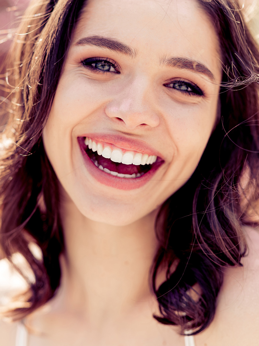 Beautiful smiling woman